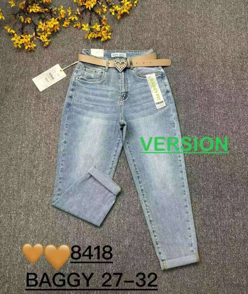 Spodnie damskie jeans Roz 27-32, 1 Kolor .Paczka 10 szt
